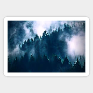 Misty Mountains Sticker